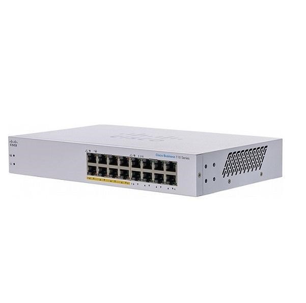 "Buy Online  Cisco CBS110 Unmanaged 16-port GEI Partial PoE Networking"