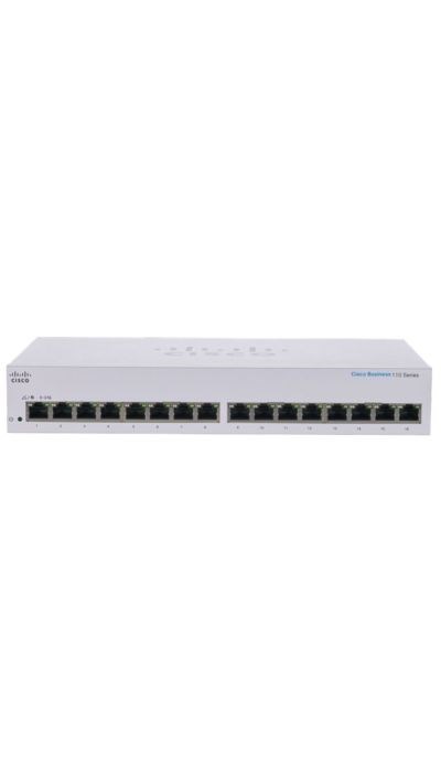 "Buy Online  Cisco Business CBS11016TD Unmanaged Switch | 16 Port GE | Limited Lifetime Protection (CBS11016TD) Networking"