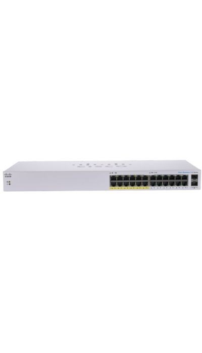 "Buy Online  Cisco Business CBS11024PPD Unmanaged Switch | 24 Port GE | Partial PoE | 2X1G SFP Shared | Limited Lifetime Protection (CBS11024PPD) Networking"