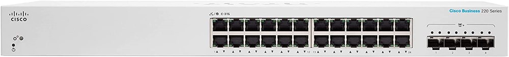 "Buy Online  Cisco CBS220 Smart 24-port GEI 4x10G SFP+ Networking"