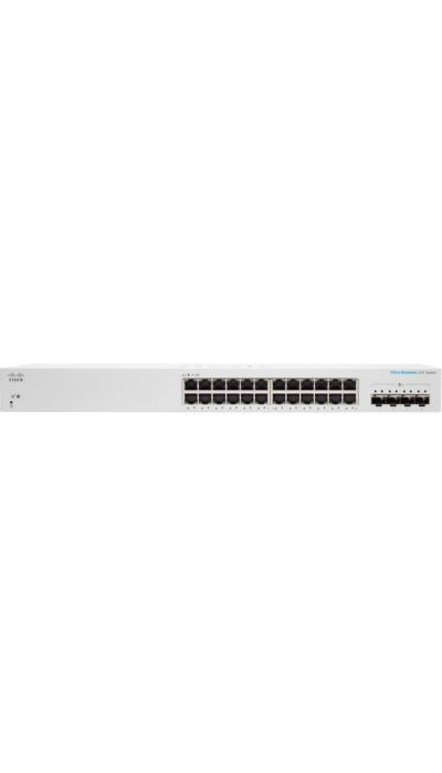 "Buy Online  Cisco Business CBS22024T4X Smart Switch | 24 Port GE | 4X10G SFP+ | 3Year Limited Hardware Warranty (CBS22024T4XUK) Networking"