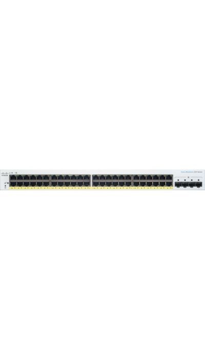 "Buy Online  Cisco Business CBS22048P4G Smart Switch | 48 Port GE | PoE | 4X1G SFP | 3Year Limited Hardware Warranty (CBS22048P4GUK) Networking"