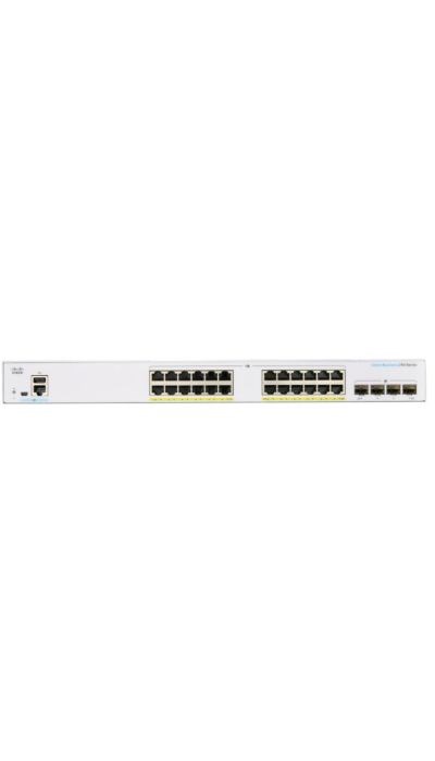 "Buy Online  Cisco Business CBS25024FP4G Smart Switch | 24 Port GE | Full PoE | 4X1G SFP | Limited Lifetime Protection (CBS25024FP4G) Networking"