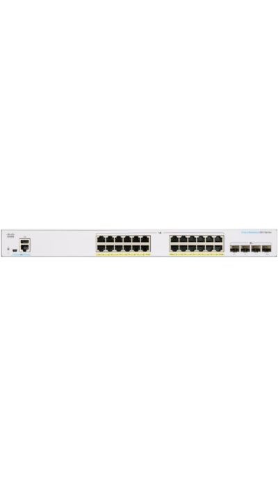 "Buy Online  Cisco Business CBS25024P4X Smart Switch | 24 Port GE | PoE | 4X10G SFP+ | Limited Lifetime Protection (CBS25024P4X) Networking"