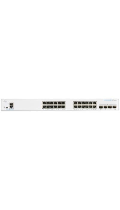 "Buy Online  Cisco Business CBS25024PP4G Smart Switch | 24 Port GE | Partial PoE | 4X1G SFP | Limited Lifetime Protection (CBS25024PP4G) Networking"