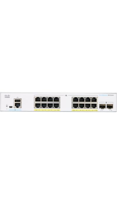 "Buy Online  Cisco Business CBS35016P2G Managed Switch | 16 Port GE | PoE | 2X1G SFP | Limited Lifetime Protection (CBS35016P2G) Networking"