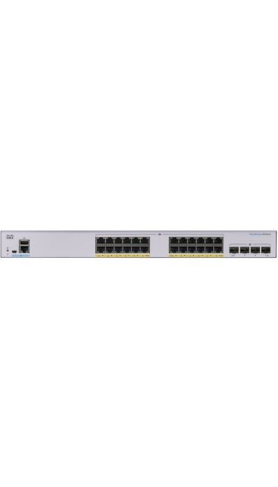 "Buy Online  Cisco Business CBS35024P4G Managed Switch | 24 Port GE | PoE | 4X1G SFP | Limited Lifetime Protection (CBS35024P4G) Networking"