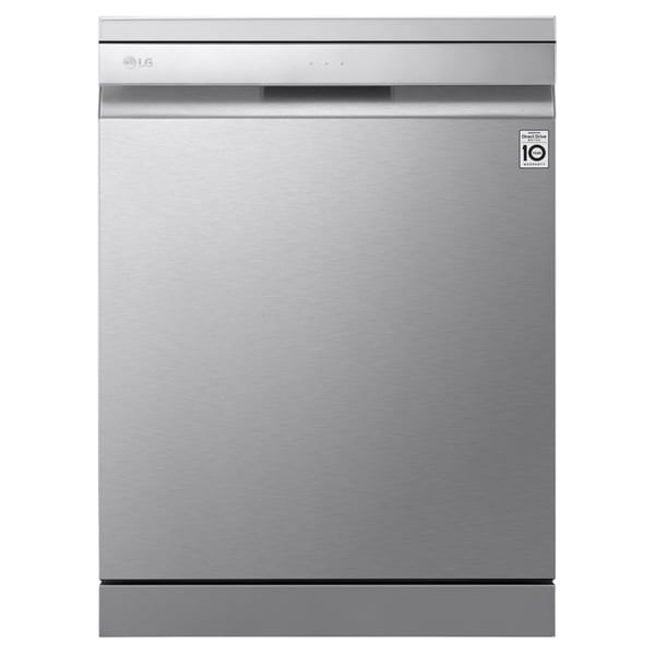 "Buy Online  LG QuadWash Dishwasher| 14 Place Settings| EasyRack Plus| Inverter Direct Drive| ThinQ| Platinum Silver color Home Appliances"