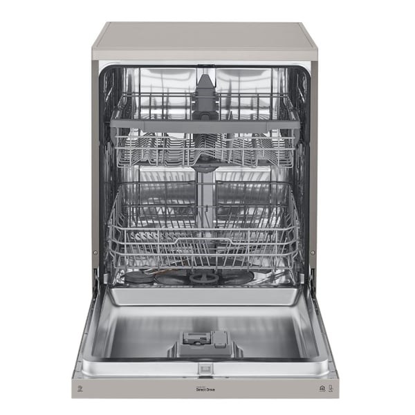 "Buy Online  LG QuadWash Dishwasher| 14 Place Settings| EasyRack Plus| Inverter Direct Drive| ThinQ| Platinum Silver color Home Appliances"