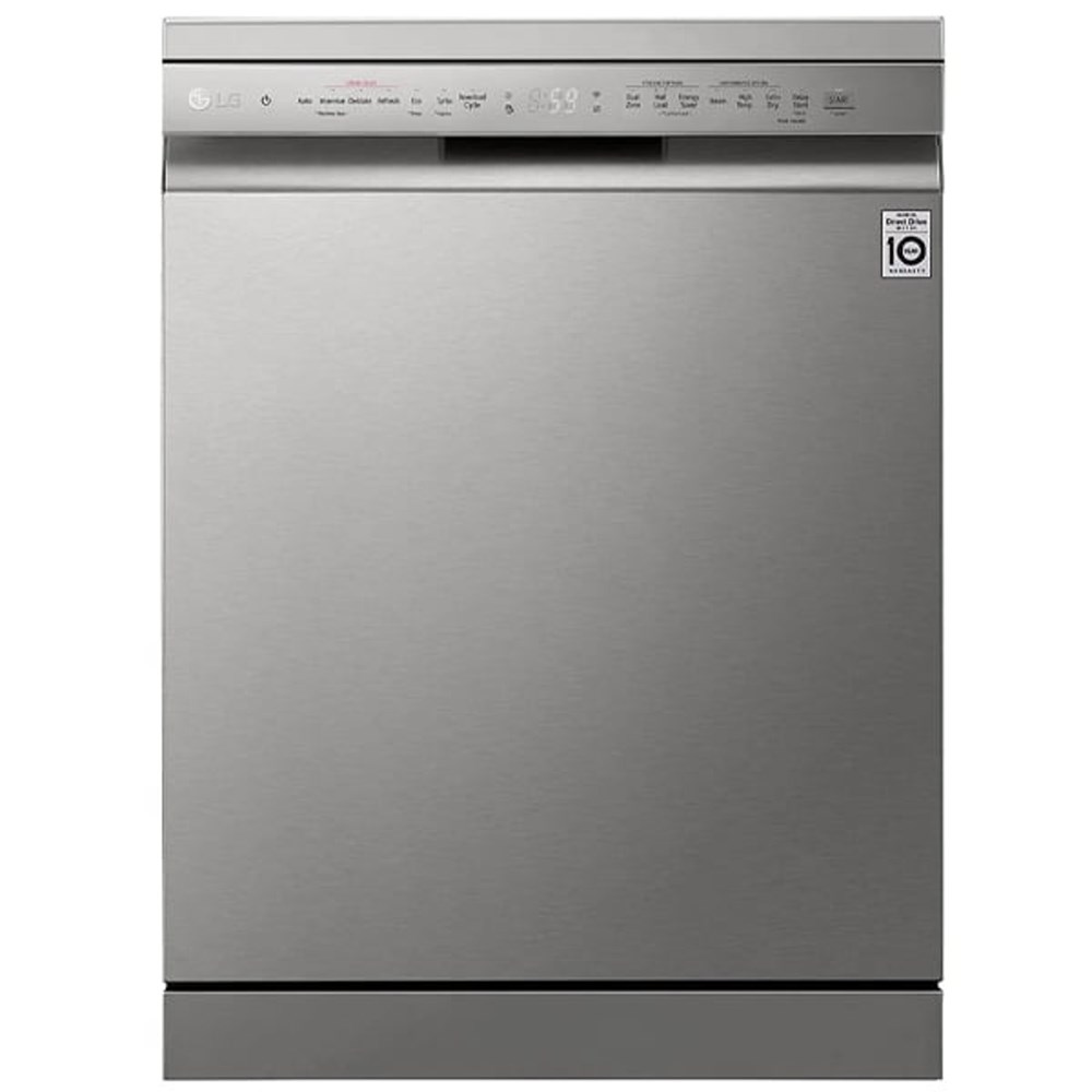 "Buy Online  LG QuadWash Steam Dishwasher| 14 Place Settings| EasyRack Plus| Inverter Home Appliances"