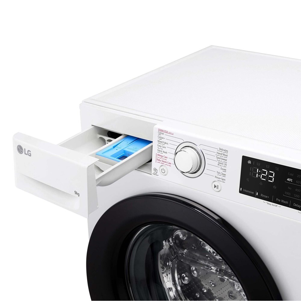 "Buy Online  LG Front Load Washer 9 kg F4R3VYG6W Home Appliances"