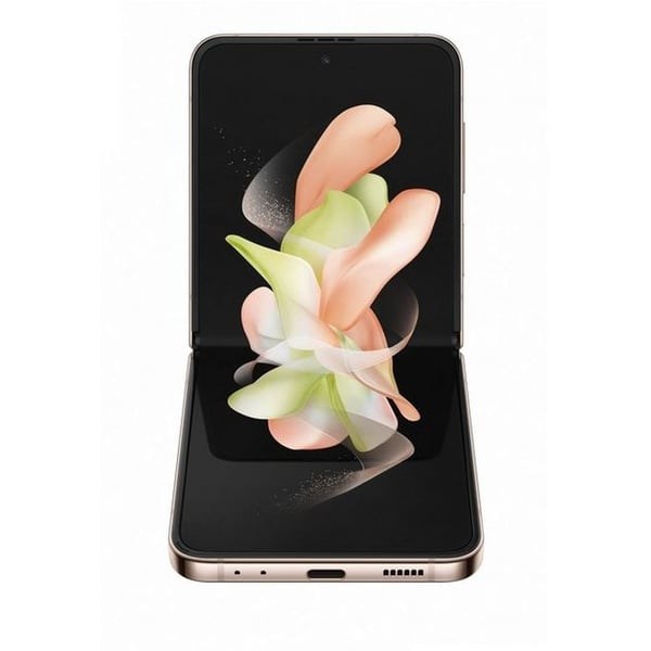 "Buy Online  Samsung Galaxy Z Flip 4 SM-F721BZDAMEA 128GB/8GB Pink Gold Smart Phones"