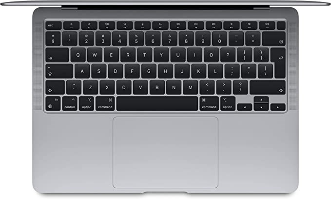 "Buy Online  Apple MacBook Air 2020 Laptop M1 Chip 8-Core CPU 8GB 256GB SSD 7-Core GPU 13.3inch Grey English Arabic Keyboard-MGN63AEA Laptops"