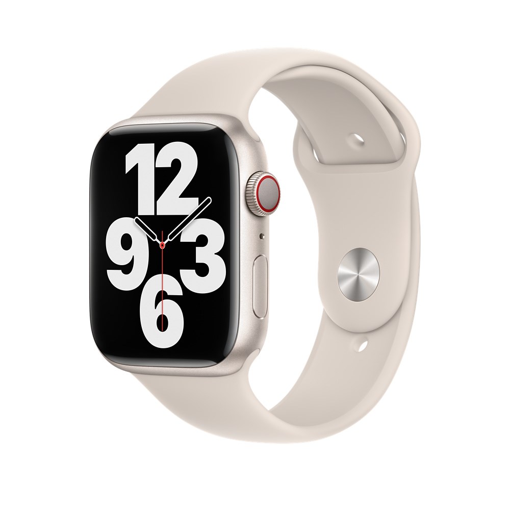 "Buy Online  Apple 45mm Starlight Sport Band - Regular Watches"
