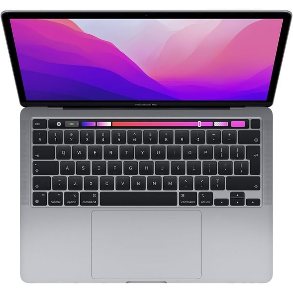 "Buy Online  Apple MacBook Pro 13.3-inch (2022) - M2 Chip 8GB 256GB 10-core GPU Space Grey English Keyboard MNEH3ZS/A Laptops"