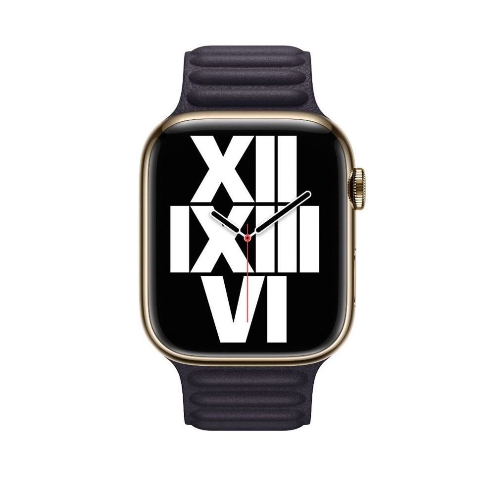 "Buy Online  Apple 45mm Ink Leather Link - M/L Watches"