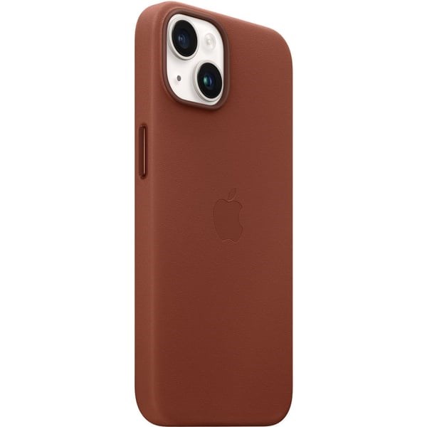 "Buy Online  iPhone 14 Leather Case with MagSafe - Umber MPP73ZEA Mobile Accessories"