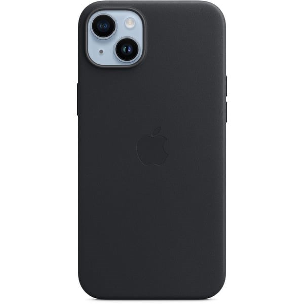 "Buy Online  iPhone 14 Plus Leather Case with MagSafe - Midnight MPP93ZEA Mobile Accessories"