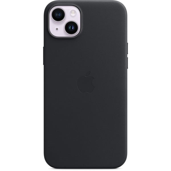 "Buy Online  iPhone 14 Plus Leather Case with MagSafe - Midnight MPP93ZEA Mobile Accessories"