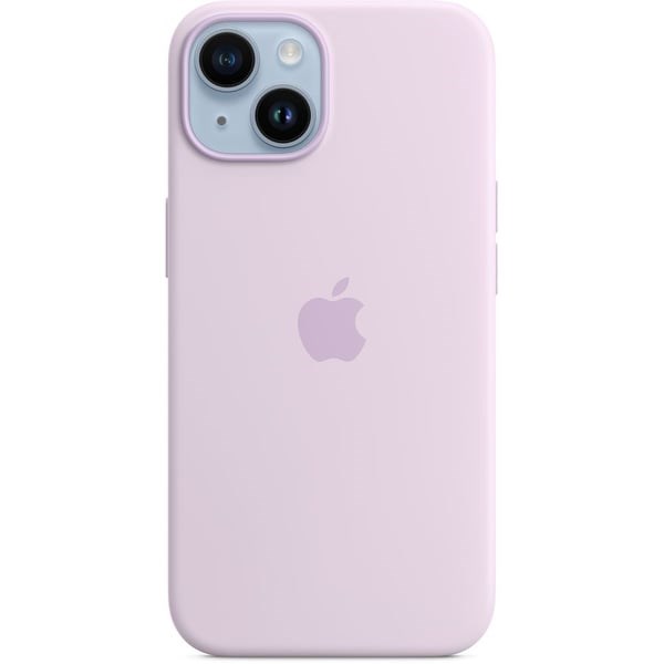 "Buy Online  iPhone 14 Silicone Case with MagSafe - Lilac MPRY3ZEA Mobile Accessories"