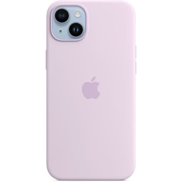 "Buy Online  iPhone 14 Plus Silicone Case with MagSafe - Lilac MPT83ZEA Mobile Accessories"