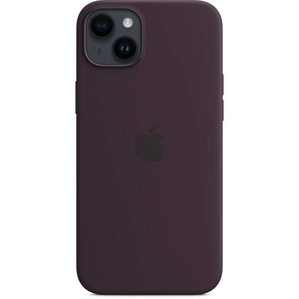"Buy Online  iPhone 14 Plus Silicone Case with MagSafe - Elderberry MPT93ZEA Mobile Accessories"