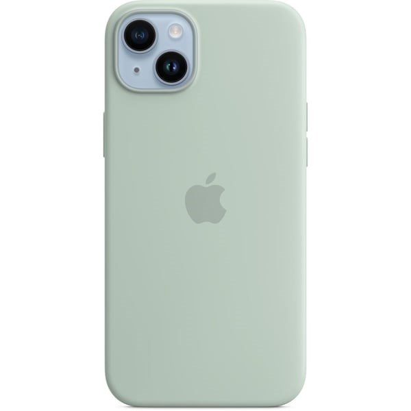 "Buy Online  iPhone 14 Plus Silicone Case with MagSafe - Succulent MPTC3ZEA Mobile Accessories"