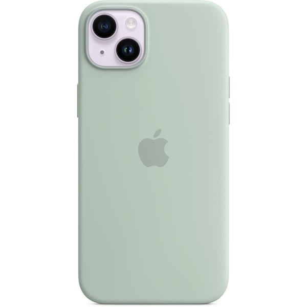 "Buy Online  iPhone 14 Plus Silicone Case with MagSafe - Succulent MPTC3ZEA Mobile Accessories"