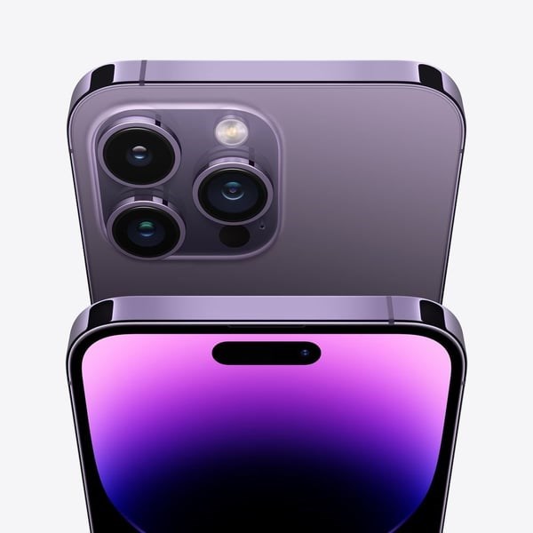 "Buy Online  iPhone 14 Pro 256GB Deep Purple- MQ1F3AA/A Smart Phones"