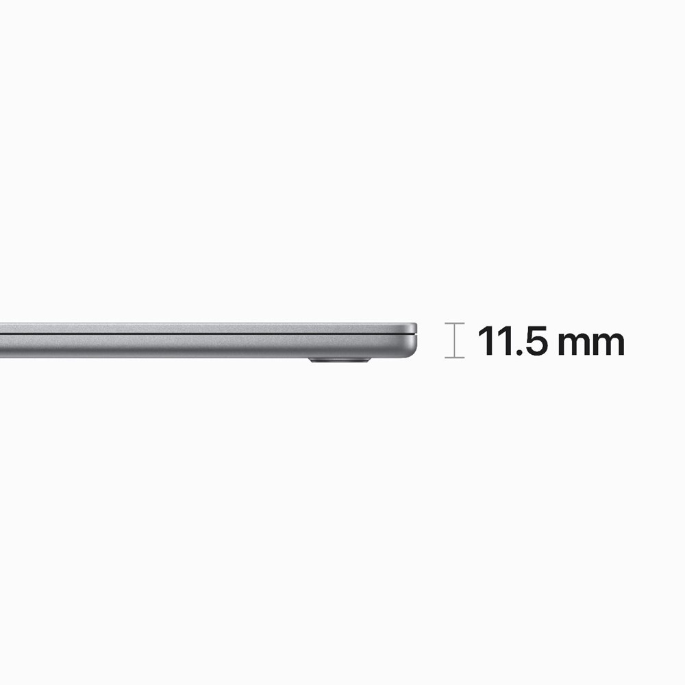 "Buy Online  Apple 15-inch MacBook Air:M2 chip with 8-core CPU and 10-core GPU| 512GB-Space Grey| English Keyboard Laptops"
