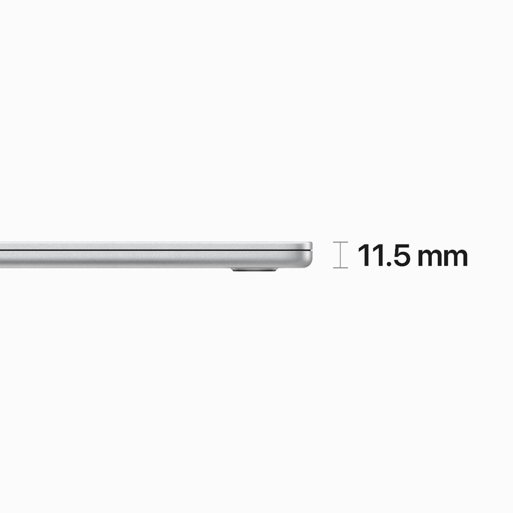 "Buy Online  Apple 15-inch MacBook Air:M2 chip with 8-core CPU and 10-core GPU| 256GB-Silver| English Keyboard Laptops"