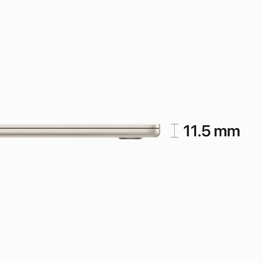 "Buy Online  Apple 15-inch MacBook Air:M2 chip with 8-core CPU and 10-core GPU| 256GB-Starlight English/Arabic Keyboard Laptops"