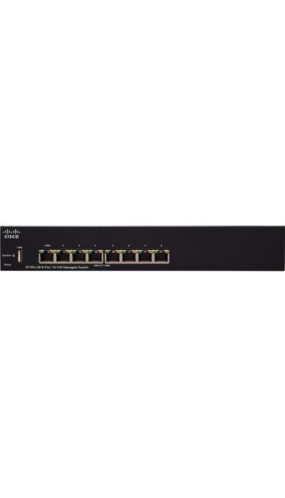"Buy Online  Cisco SF35008 Managed Switch | 8 10/100 Ports | Limited Lifetime Protection (SF35008K9UK) Networking"