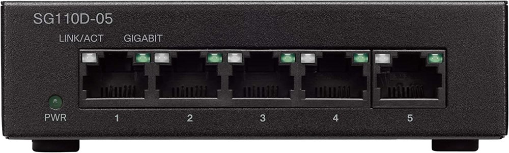 "Buy Online  Cisco SG110D-05 5-Port Gigabit Desktop Switch Networking"