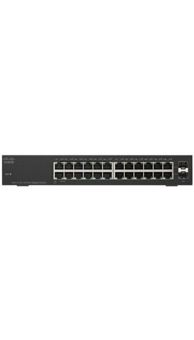"Buy Online  Cisco SG11224 Unmanaged Switch | 24 Compact Gigabit Ethernet (GbE) Ports | 2 Gigabit Ethernet Combo MiniGBIC SFP | Limited Lifetime Protection (SG11224UK) Networking"