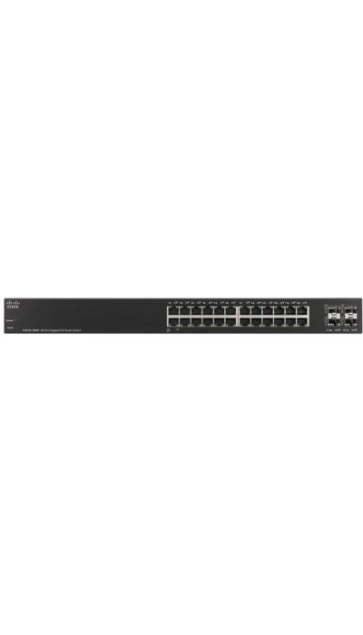 "Buy Online  Cisco SG22028MP Smart Switch | 28 Gigabit Ethernet (GbE) Ports | 24 10/100/1000 | 375W PoE | 4 Gigabit Ethernet Combo MiniGBIC SFP | Limited Lifetime Protection (SG22028MPK9UK) Networking"