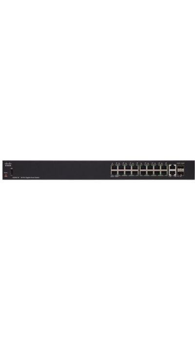 "Buy Online  Cisco SG25018 Smart Switch | 18 Gigabit Ethernet (GbE) Ports | 16 Gigabit Ethernet RJ45 Ports | 2 SFP Gigabit Ethernet Combo | Limited Lifetime Protection (SG25018K9UK) Networking"