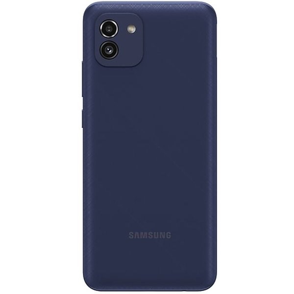 "Buy Online  Samsung Galaxy A03 SM-A035FZBDMEA 32GB Blue 4G Dual Sim Smartphone Smart Phones"