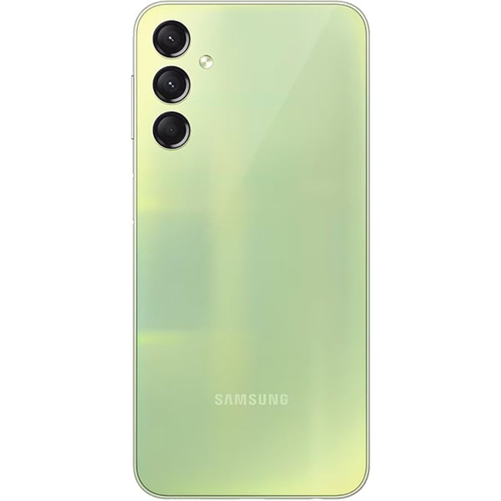 "Buy Online  Samsung Galaxy A24 128GB Light Green 4G Smartphone Smart Phones"