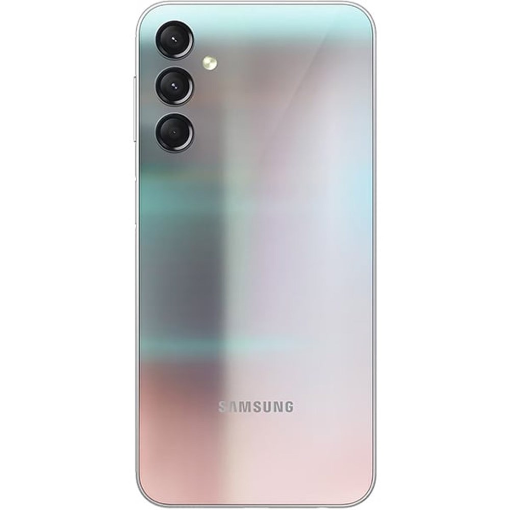 "Buy Online  Samsung Galaxy A24 128GB Silver 4G Smartphone Smart Phones"