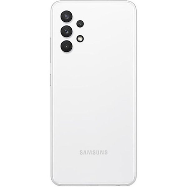 "Buy Online  Samsung Galaxy A32 128 GB   White LTE Smartphone Smart Phones"