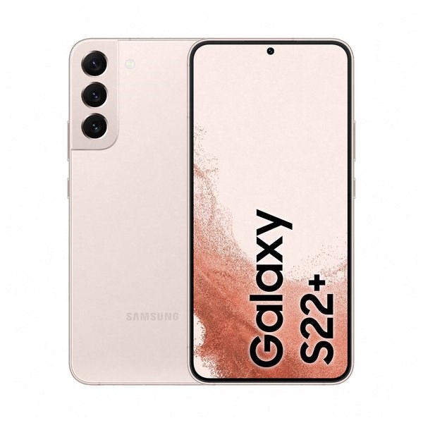 "Buy Online  Samsung Galaxy S22+ 5G 256 GB  Pink Gold Smartphone Smart Phones"