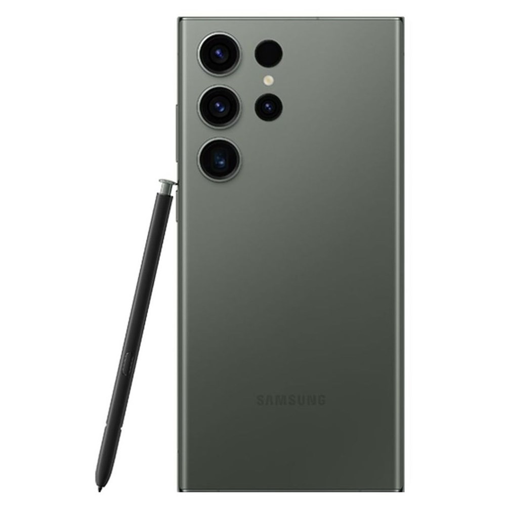 "Buy Online  Samsung Galaxy S23 Ultra 5G 256GB 12GB Green Dual Sim Smartphone-Middle East Version Smart Phones"