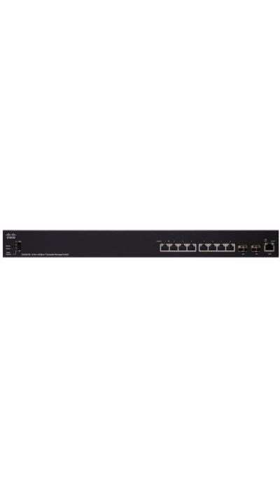 "Buy Online  Cisco SX350X08 Stackable Managed Switch | 8 Ports 10 Gigabit Ethernet (GbE) | 6 Ports 10GBaseT | 2 X 10G Combo SFP+ | Limited Lifetime Protection (SX350X08K9UK) Networking"