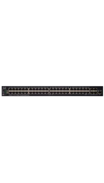 "Buy Online  Cisco SX550X52 Stackable Managed Switch | 52 Ports 10 Gigabit Ethernet (GbE) | 48 Ports 10GBaseT |  4 X 10G Combo SFP+ | L3 Dynamic Routing | Limited Lifetime Protection (SX550X52K9UK) Networking"