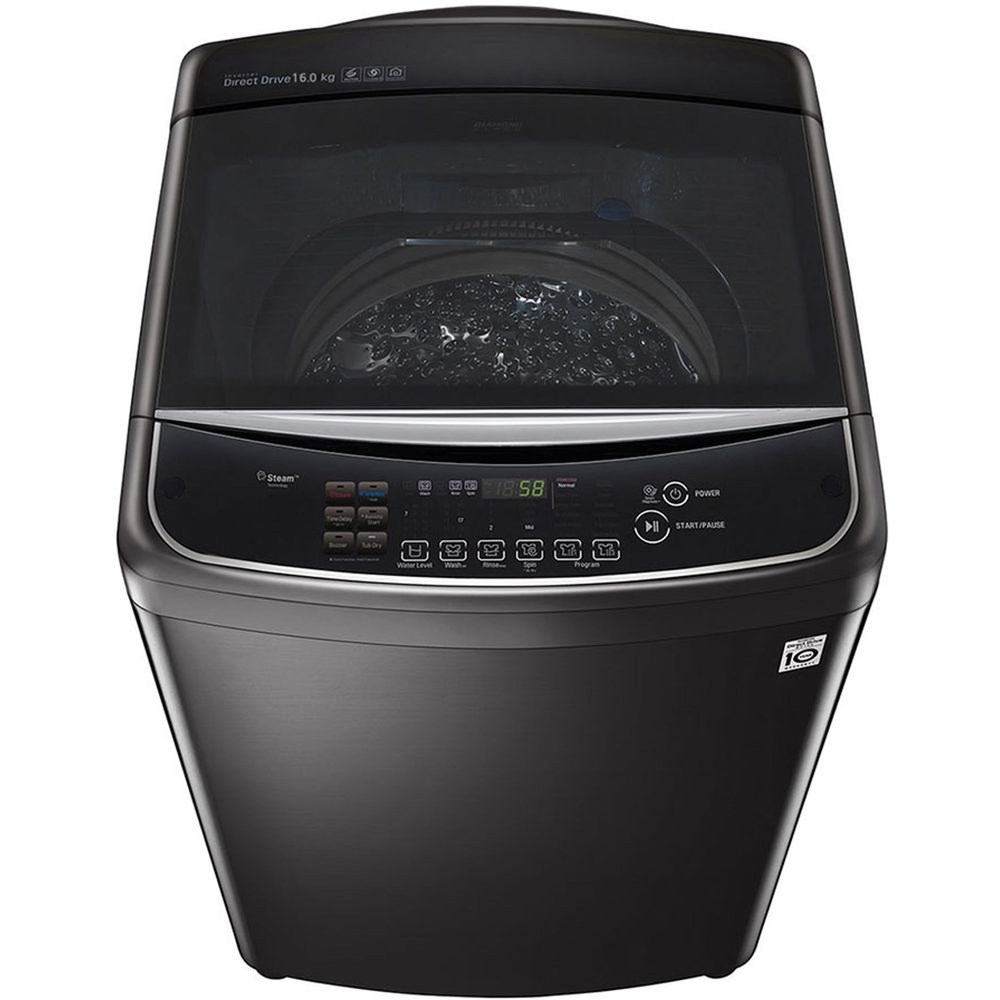 "Buy Online  LG Top Load Washing Machine 16kg| Black Home Appliances"