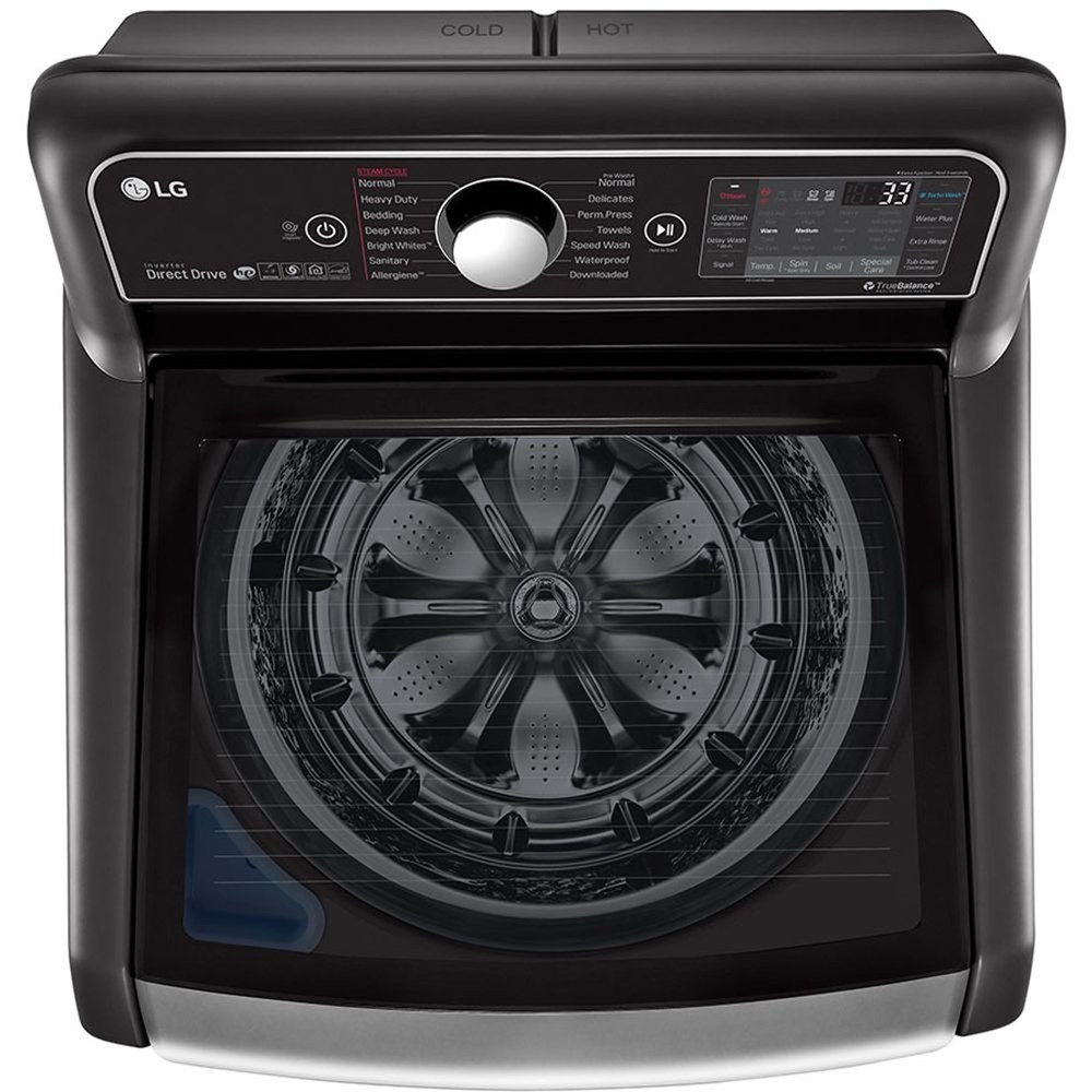 "Buy Online  LG 18kg Top Load Washing Machine| Black Home Appliances"