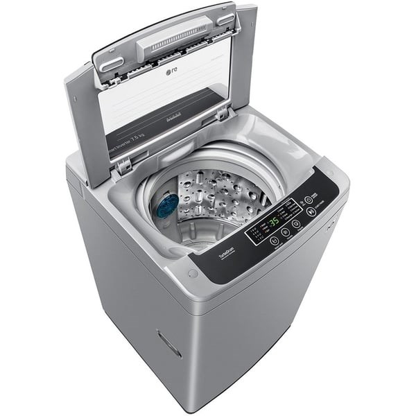 "Buy Online  LG 7.5kg Top Load Washer| Smart Inverter| Silver Home Appliances"