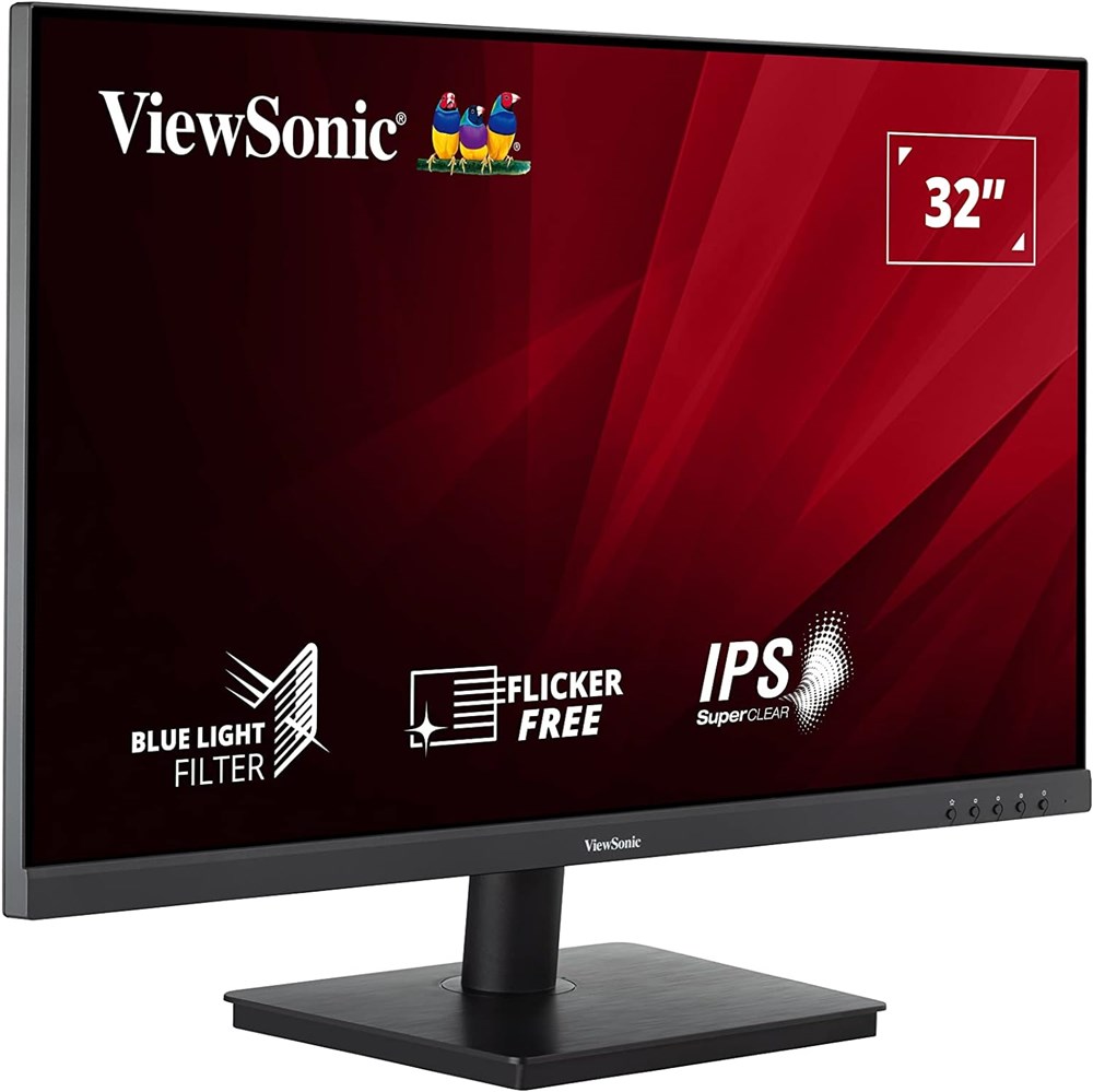 "Buy Online  VIEWSONIC VA3209-MH 31.5 Inch Full HD IPS Monitor with VGA| HDMI| and Dual 2.5W Speakers Display"