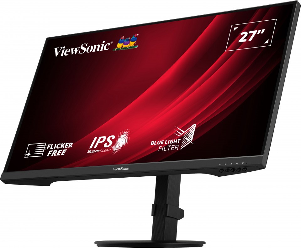 "Buy Online  VIEWSONIC VG2709-2K-MHDU 27 Inch QHD IPS Monitor with USB-C| 65W| 2x 2.5W Speakers| and Adjustable Stand Display"